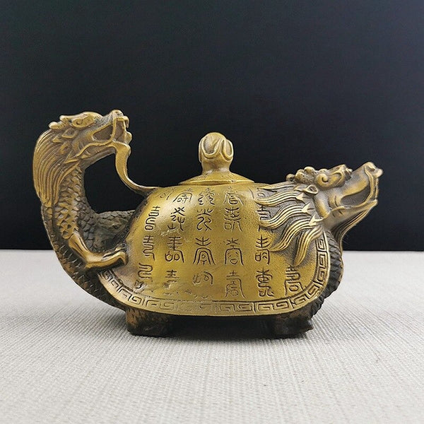 Dragon Copper Tea Pot-ToShay.org