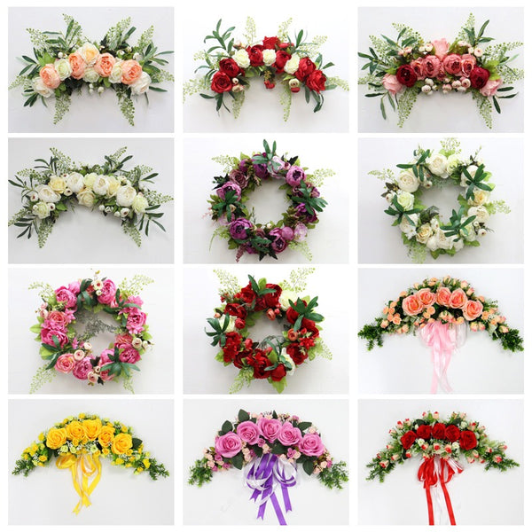 Peony Flower Wreath-ToShay.org