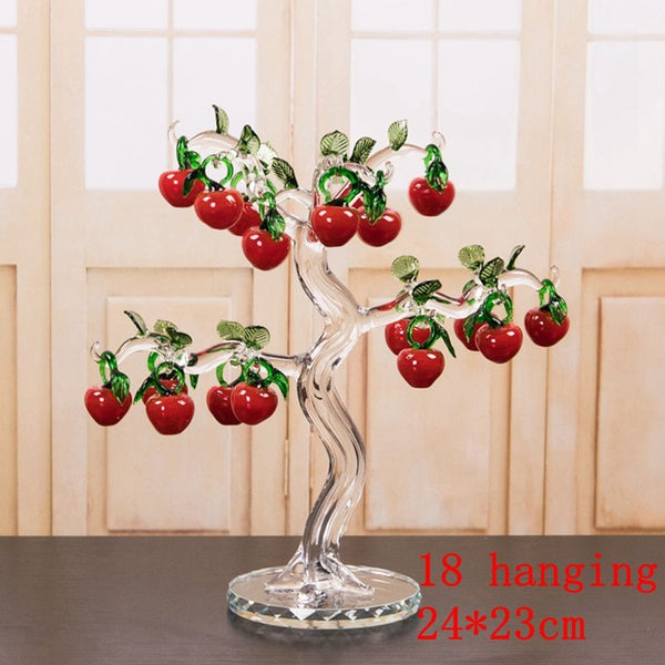 Red Cherry Crystal Tree-ToShay.org