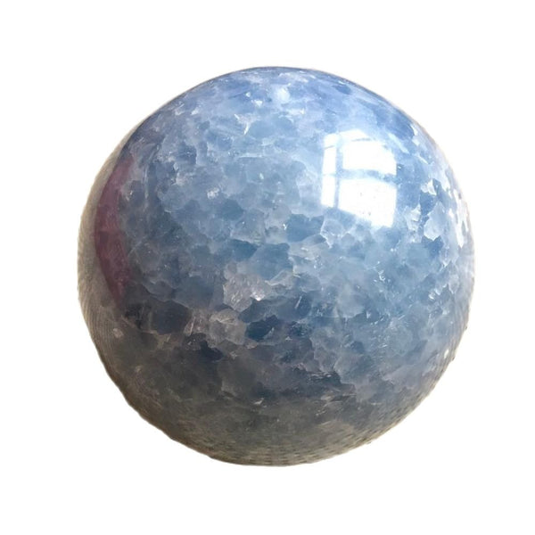 Blue Celestite Quartz Ball-ToShay.org