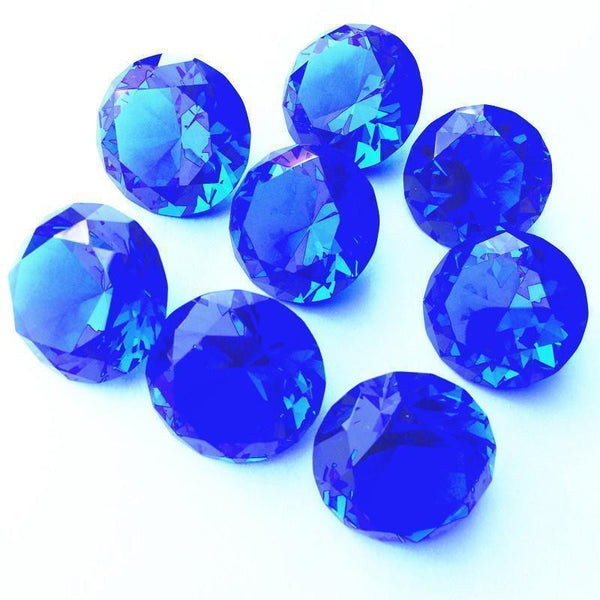 Blue Crystal Glass Diamond-ToShay.org