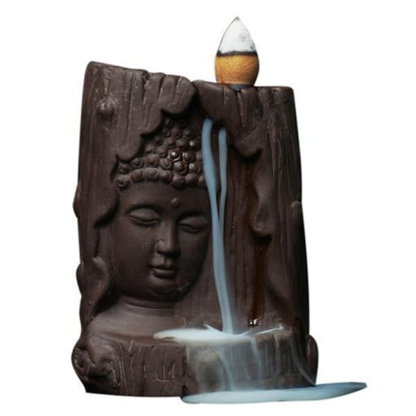 Buddha Backflow Incense Burner-ToShay.org