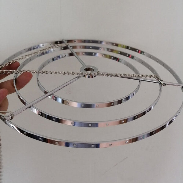 Chrome Chandelier Frame-ToShay.org