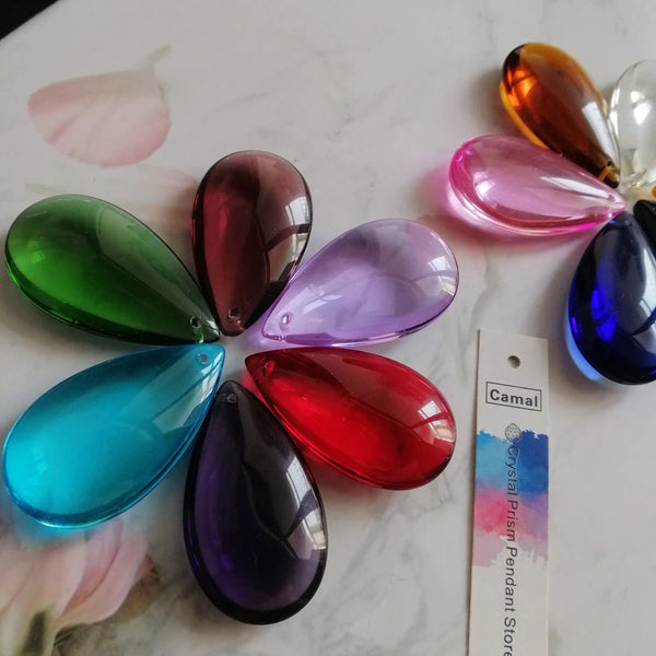 Mixed Crystal Teardrop Prisms-ToShay.org