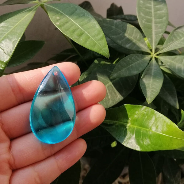 Blue Crystal Teardrop Prism-ToShay.org