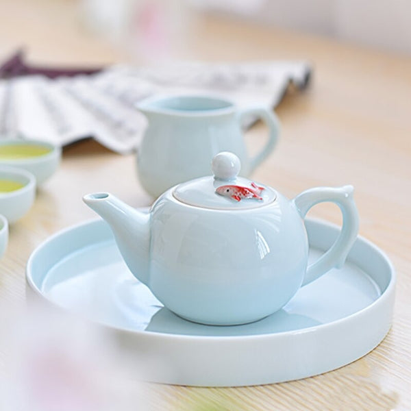 Celadon Tea Tray-ToShay.org