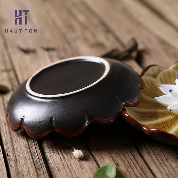 Ceramic Lotus Incense Stick Holder-ToShay.org