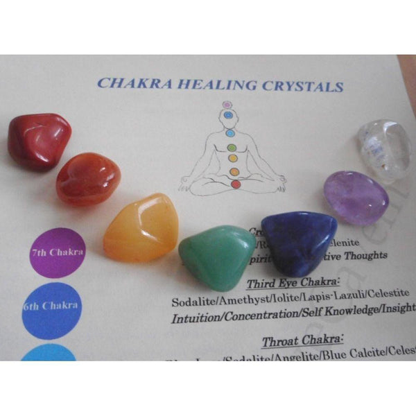 Chakra Tumbled Gemstones-ToShay.org
