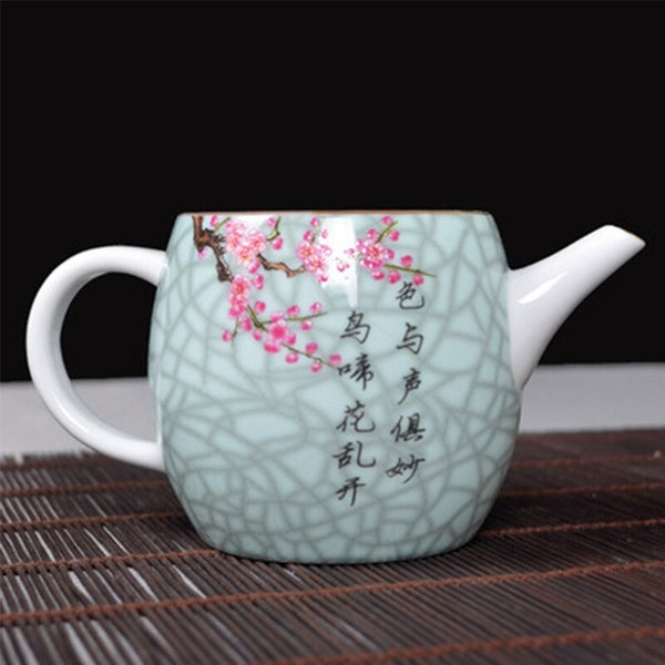 Painted Porcelain Teapots-ToShay.org