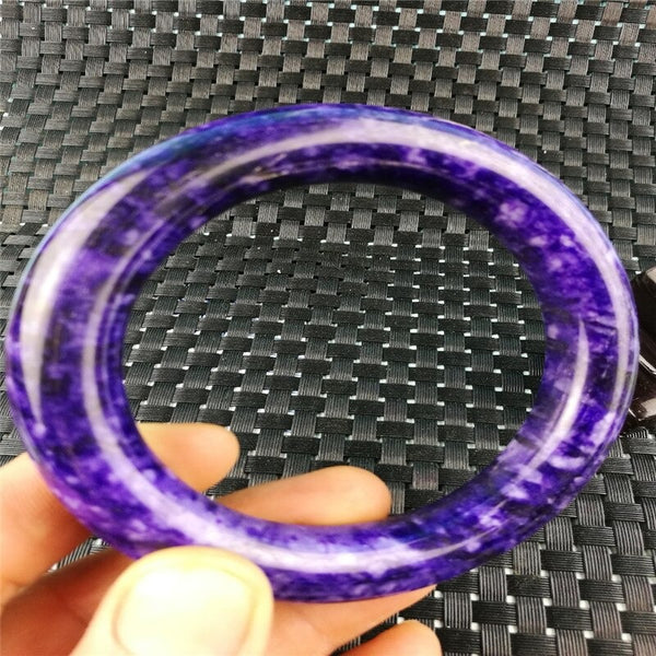 Purple Jade Bangle-ToShay.org