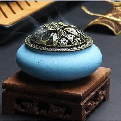 Colour Ceramic Incense Furnace-ToShay.org
