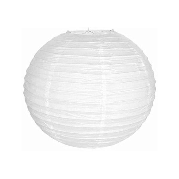 Cream Round Paper Lantern Set-ToShay.org