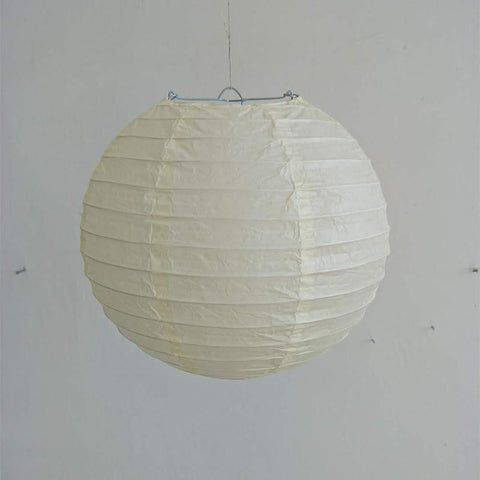 Cream Round Paper Lantern Set-ToShay.org
