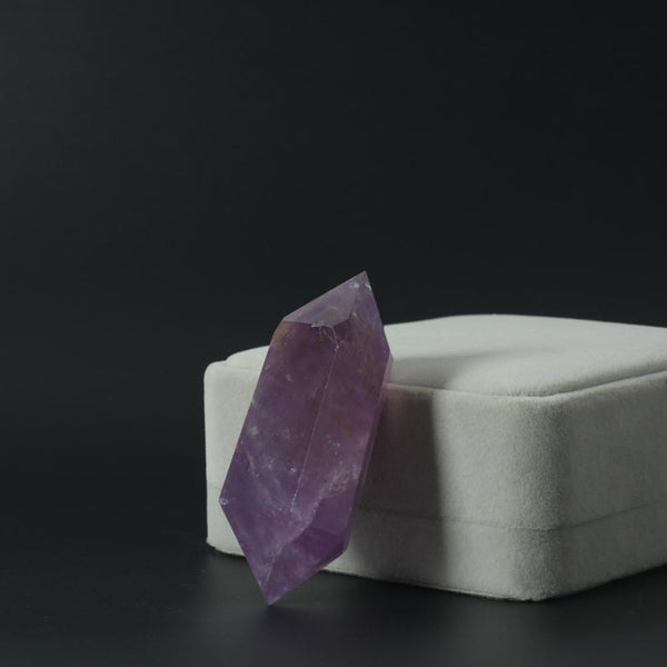 Purple Amethyst Double Point-ToShay.org