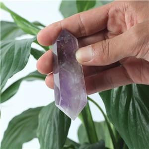 Purple Amethyst Double Point-ToShay.org
