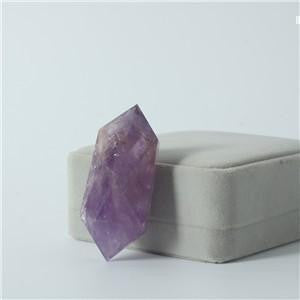 Purple Amethyst Double Point-ToShay.org