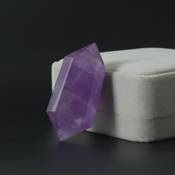 Purple Amethyst Double Point-ToShay.org