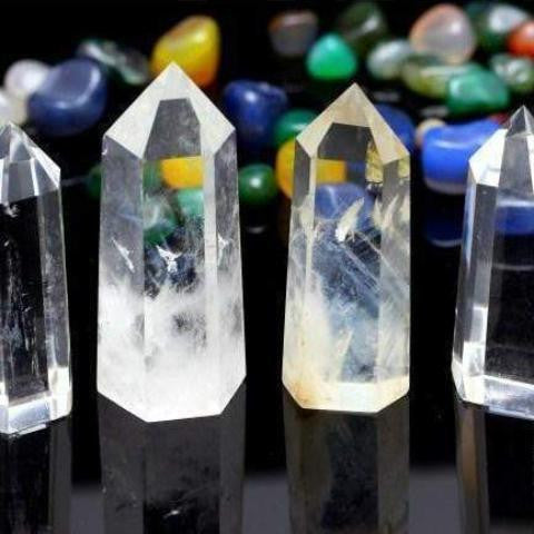 Clear Crystal Wand Points-ToShay.org