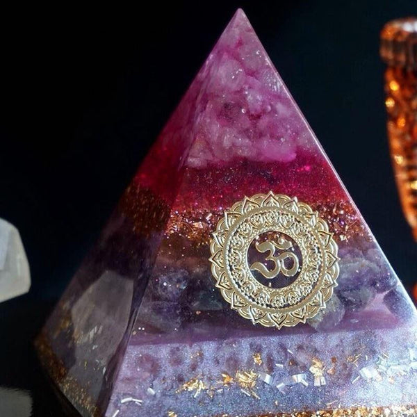 Energy Flower Crystal Pyramid-ToShay.org