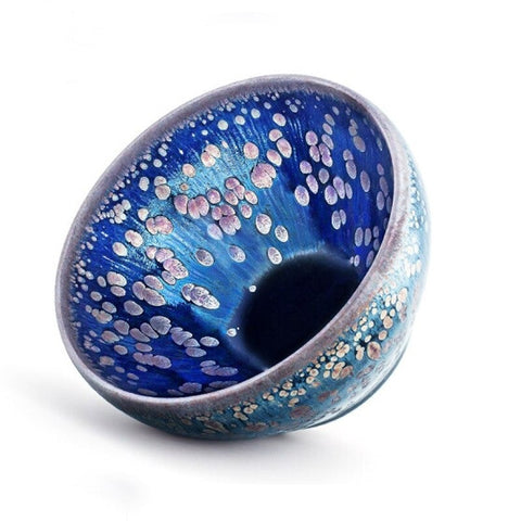 Blue Jianzhan Ceramic Tea Bowl-ToShay.org