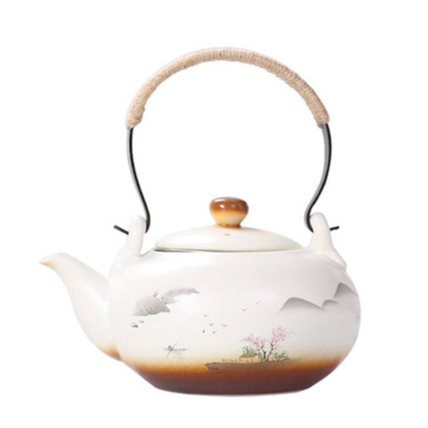 Kung Fu Ceramic Teapot-ToShay.org