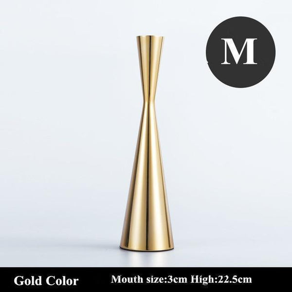 Mixed Stem Candlesticks-ToShay.org