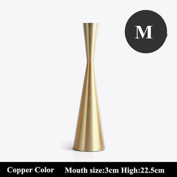 Mixed Stem Candlesticks-ToShay.org