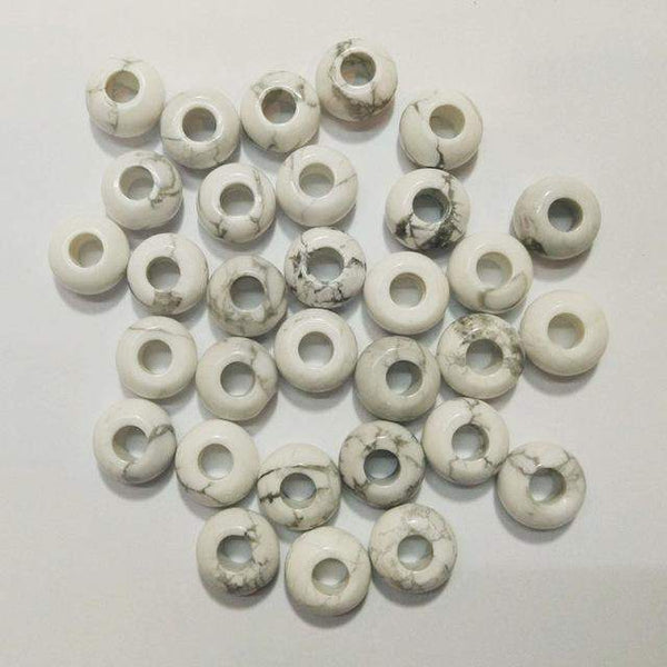 Mixed Gem Stone Donut Beads-ToShay.org