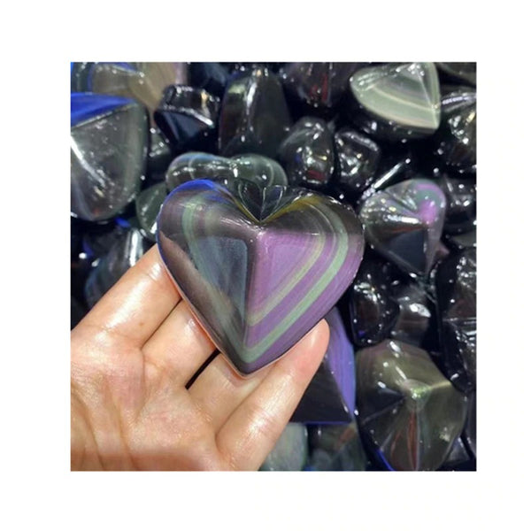 Rainbow Obsidian Hearts-ToShay.org