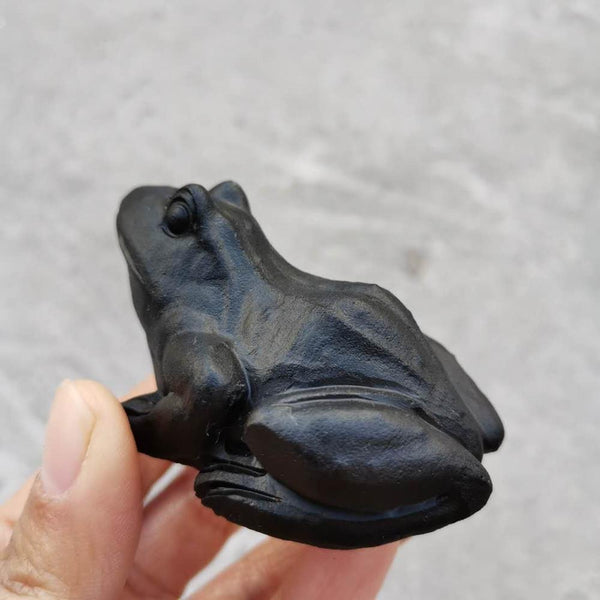 Black Obsidian Frog-ToShay.org