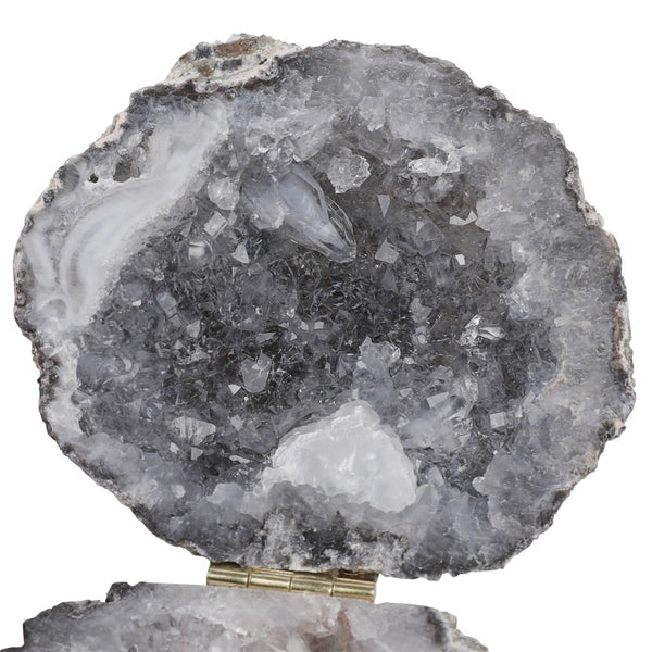 Grey Agate Geode Crystal Case-ToShay.org