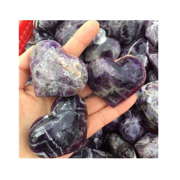 Purple Dream Amethyst Heart-ToShay.org
