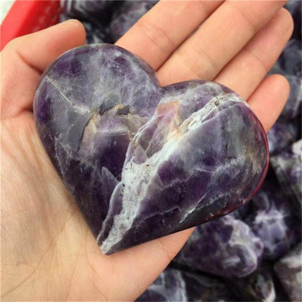 Purple Dream Amethyst Heart-ToShay.org