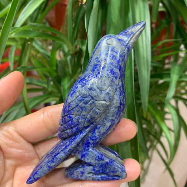Blue Lapis Lazuli Bird-ToShay.org