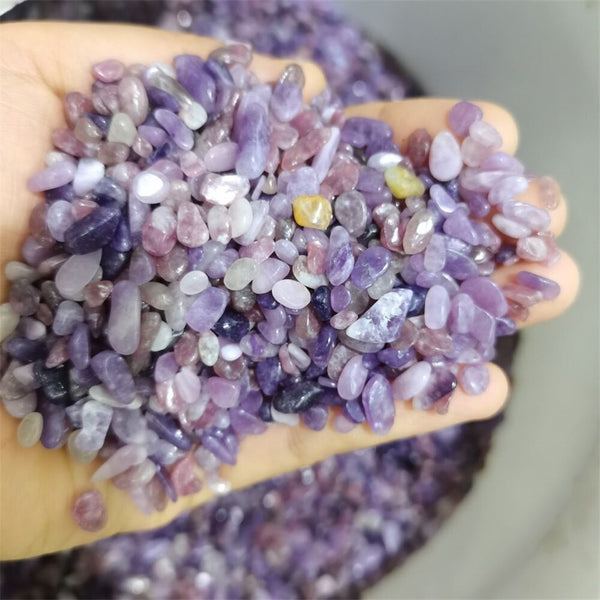 Purple Lilac Crystal Pebbles-ToShay.org