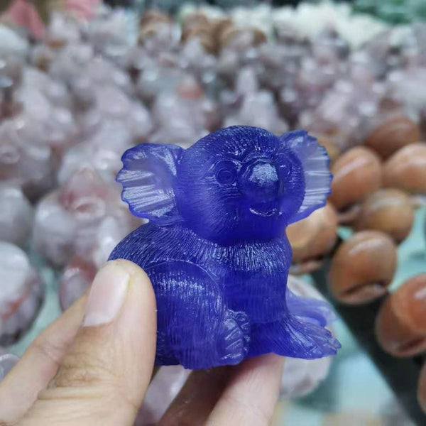Purple Fluorite Koala-ToShay.org
