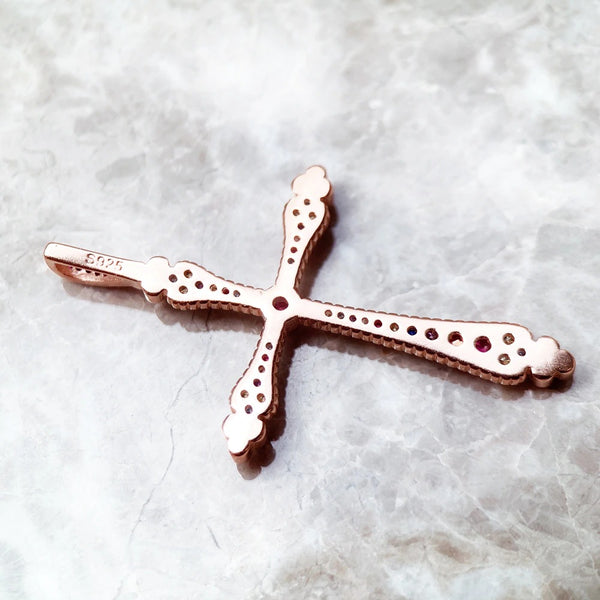 Jewelled Cross Pendant-ToShay.org