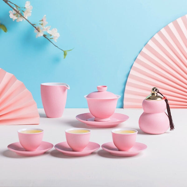 Pink Ceramic Tea Bowl-ToShay.org
