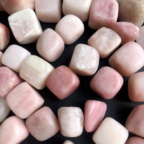 Pink Opalite Cubes-ToShay.org