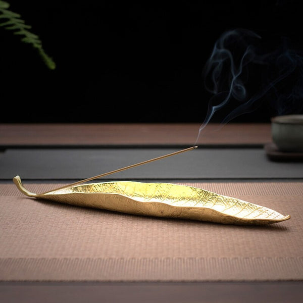 Leaf Incense Stick Holder-ToShay.org