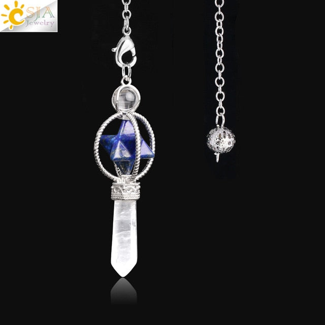 Merkaba Crystal Dowsing Pendulum-ToShay.org