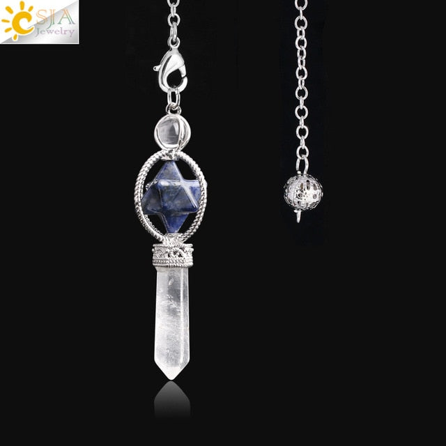 Merkaba Crystal Dowsing Pendulum-ToShay.org