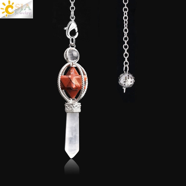 Merkaba Crystal Dowsing Pendulum-ToShay.org