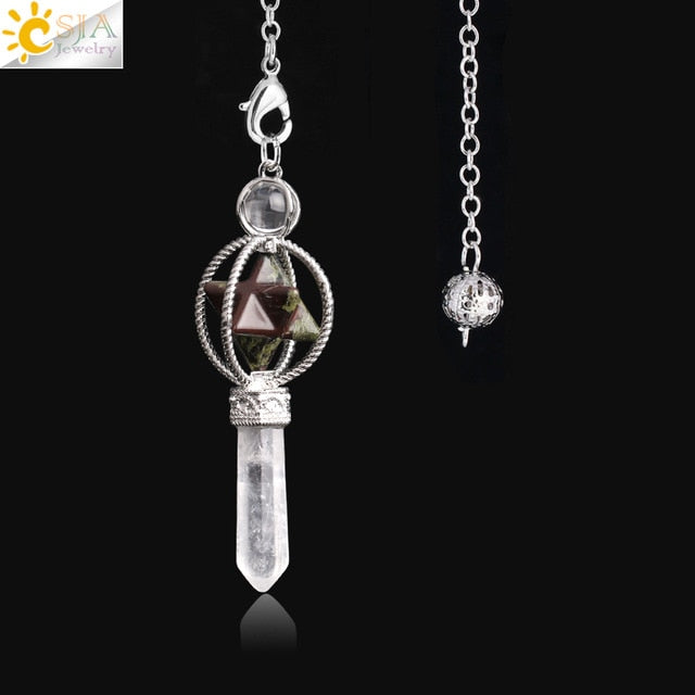 Merkaba Crystal Dowsing Pendulum-ToShay.org
