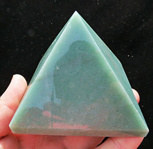 Green Aventurine Crystal Pyramid-ToShay.org