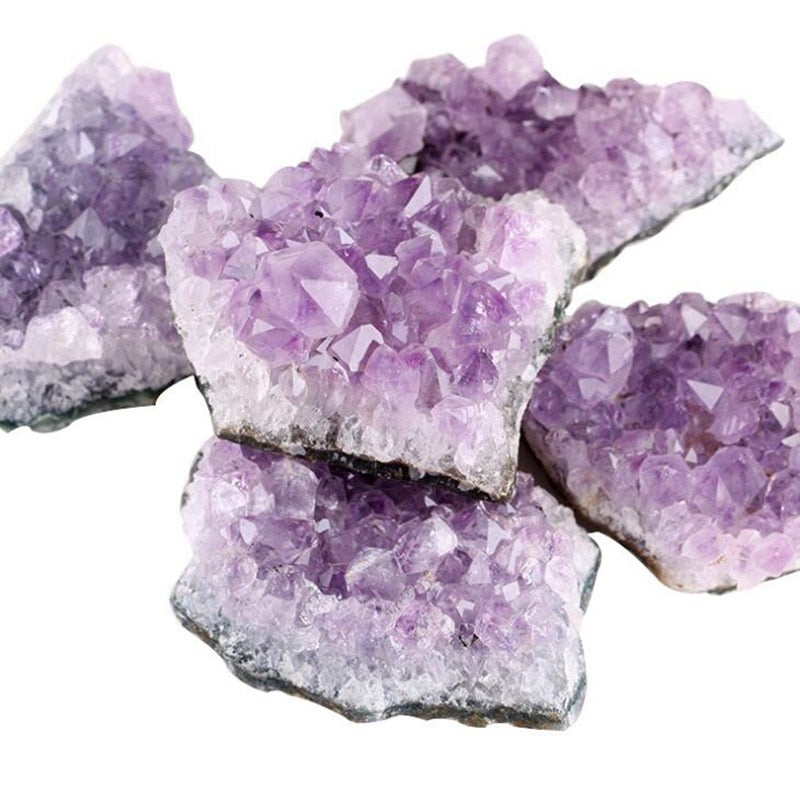 Purple Amethyst Crystal Cluster-ToShay.org
