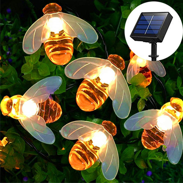 Solar Bee String Lights-ToShay.org