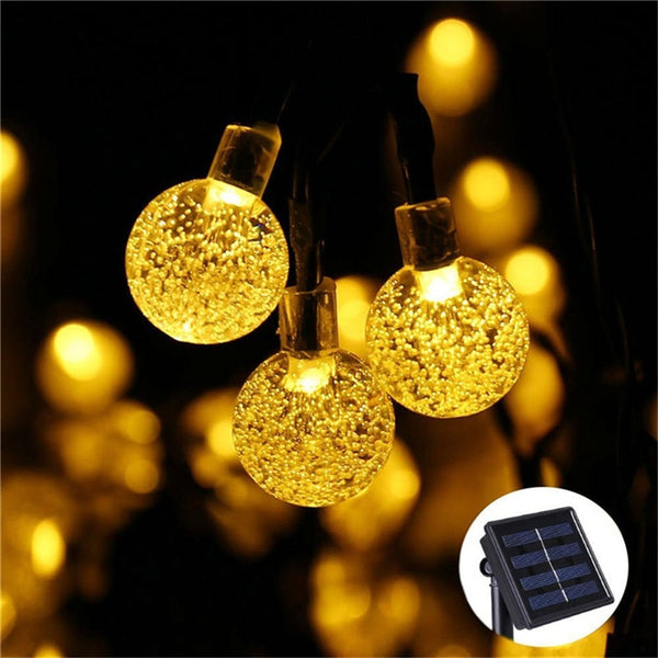 Solar Ball String Lights-ToShay.org