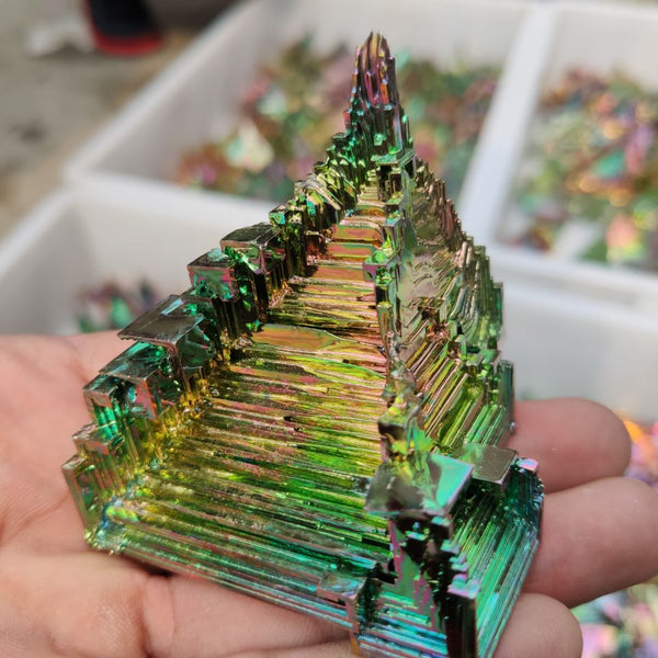 Gold Bismuth Crystal Cluster-ToShay.org