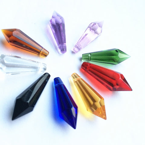 Mixed Crystal Icicle Prisms-ToShay.org